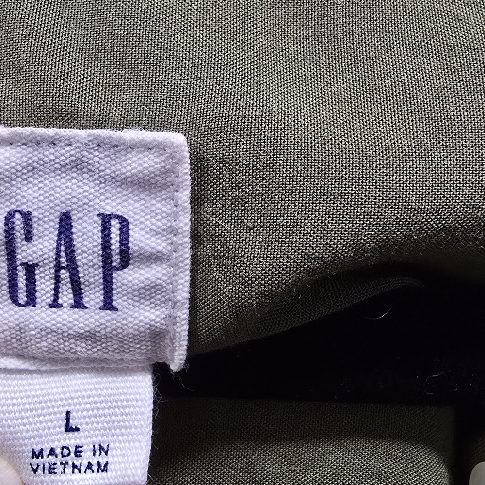 👗GAP Olive Green Tank Dress – Size Large - Picture 7 of 13